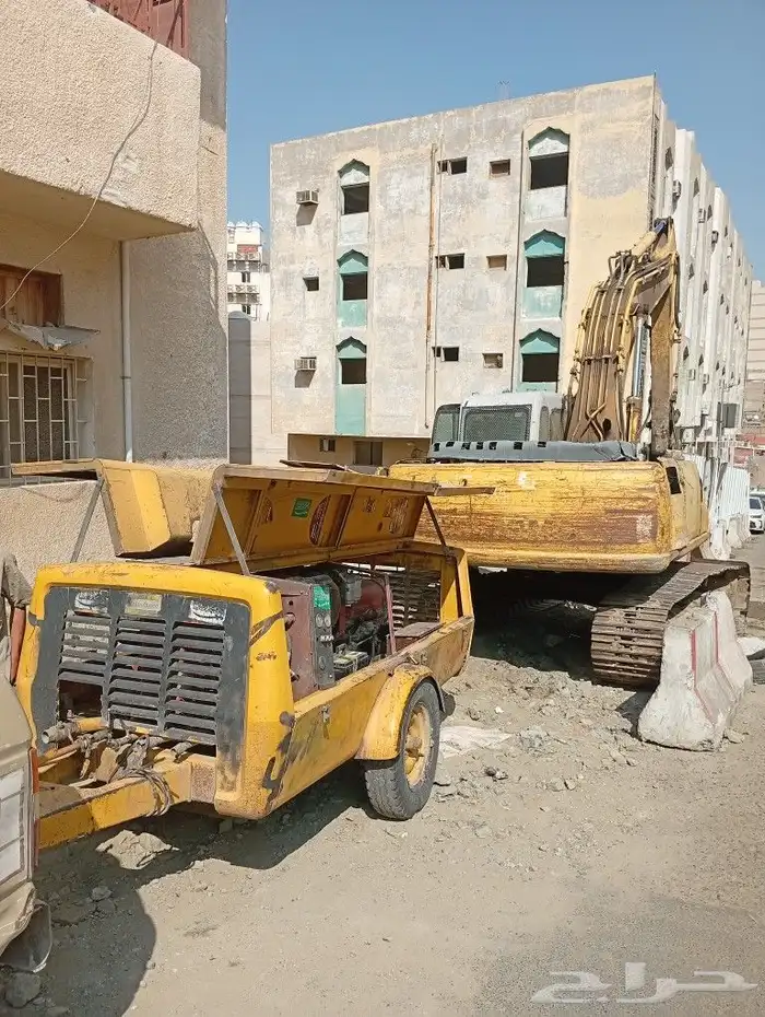 بنيان حجر فك صخور ورباريب وجميع المعدات 1