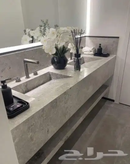 مغاسل رخام طبيعي وصناعي 9