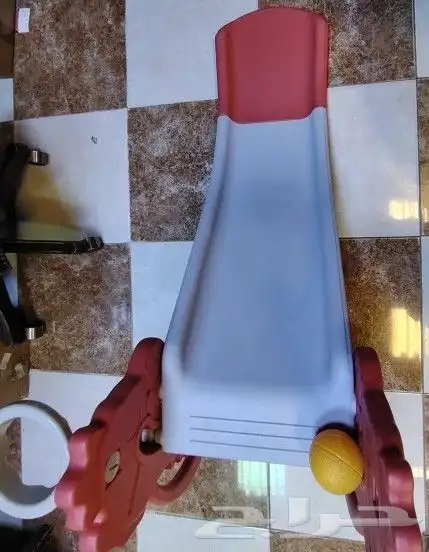 زحليقة اطفال بلاستيك العاب اطفال زحليقه مع كرة سله 3