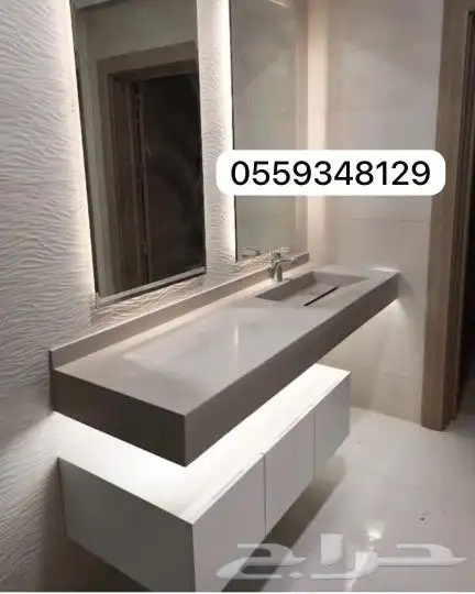 مغاسل رخام طبيعي وصناعي 4