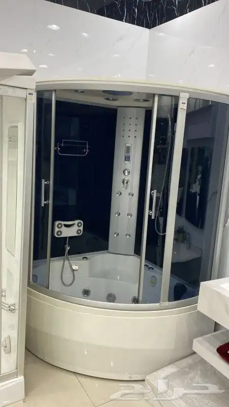 كابينة شاور بخار ومساج وجاكوزي 2