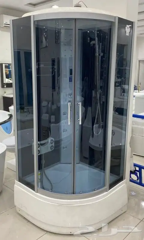 كابينة شاور بخار ومساج وجاكوزي 0