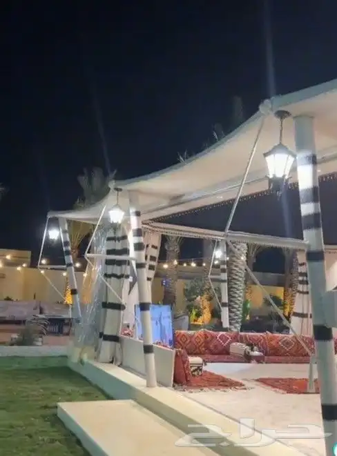 خيام سوبر ملكيه بيوت شعر ملكية مجالس زجاجية مجالس عربيه 3