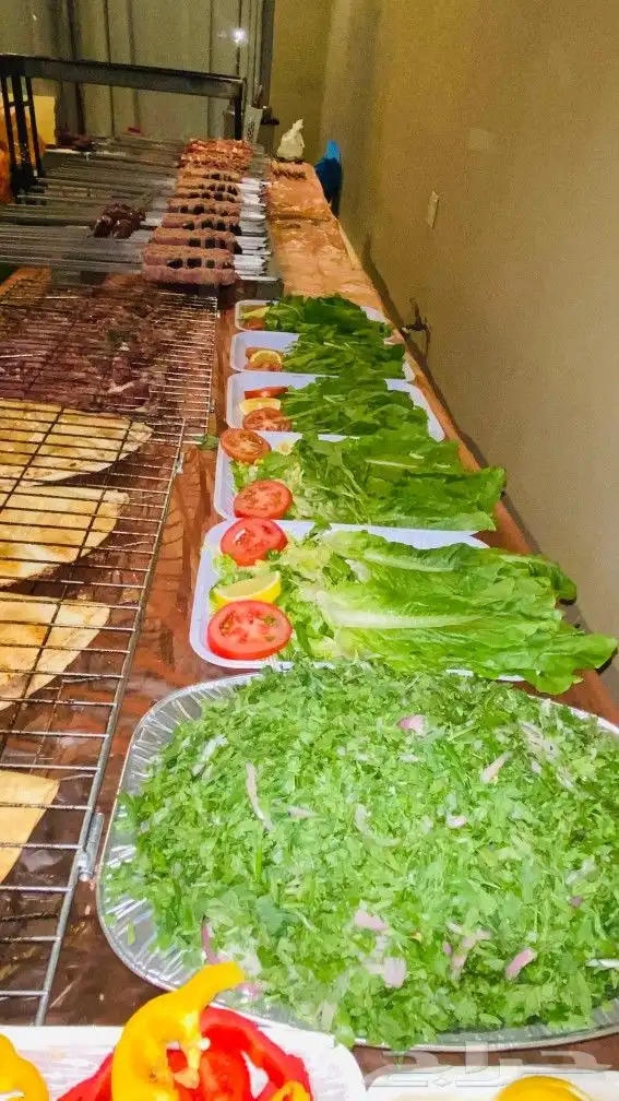 مشويات خارجية مشاوي مشوي شواي شواء مقلقل حميس دوار السعادة 8