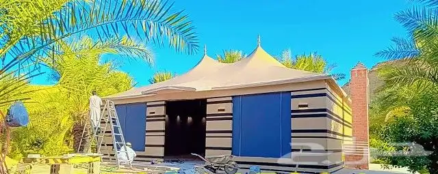 خيام سوبر ملكيه بيوت شعر ملكية مجالس زجاجية مجالس عربيه 1