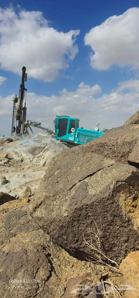 Drilling machine Rawasi Namas General Contracting Company 11