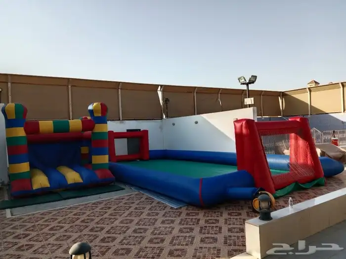 ايجار يومي ملعب صابوني زحليق نطيطات جده توصيل إلى الموقع مجا 7