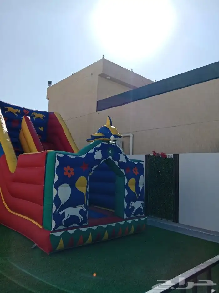 ايجار يومي ملعب صابوني زحليق نطيطات جده توصيل إلى الموقع مجا 4