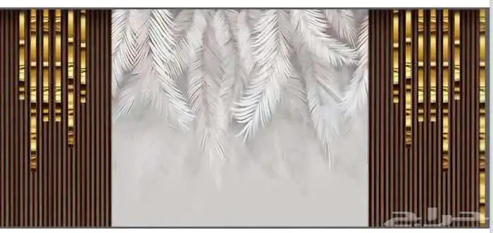 طباعه وتركيب ورق الحائط 8