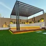 تنسيق حدائق ديكورات حدائق القصيم تيل طبيعي شبكات ري 7