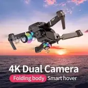 طائرة درون واي فاي للتصوير الجوي بجودة 4K قابلة للطي مع جهاز 4