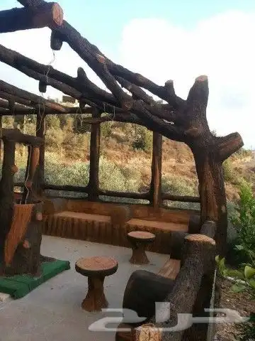 اعمال النحت الاسمنتي والشلالات الاندنيسي 7