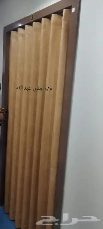 توريد وتركيب ابواب الكرديون والجلد والصيانة 4
