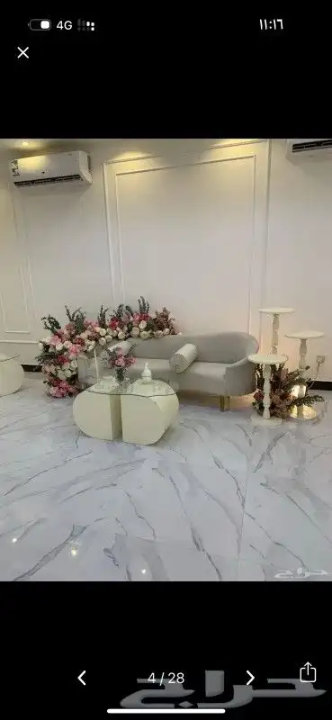 تنسيق حفلات الزفاف كوش افراح وممرات 6