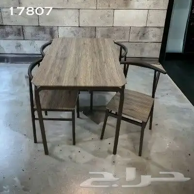 طاوله طعام مودرن خشب متين 5