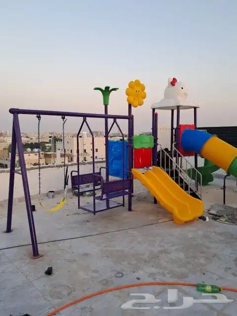 مراجيح و زحاليق خارجية مقاومة للحرارة 9