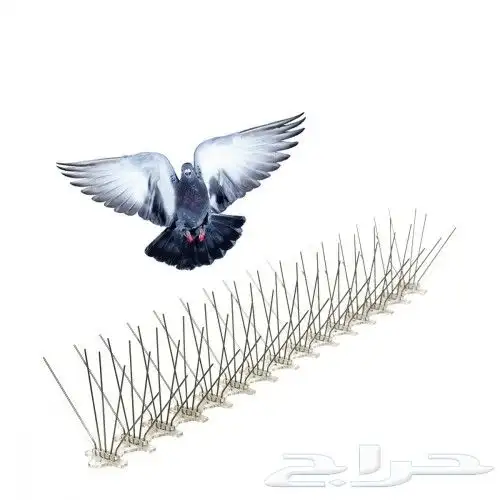 طارد الطيور الحمام تركيب غطاء المكيف شوك 0