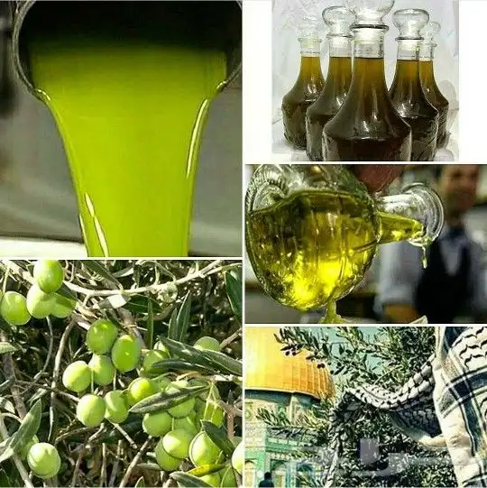زيت زيتون فلسطيني عصىرة أولى بكر جديد لكل المدن 2
