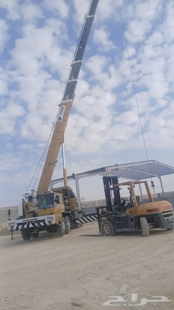 كرين ونش فوركلفت رافعات شوكيه للايجار 7