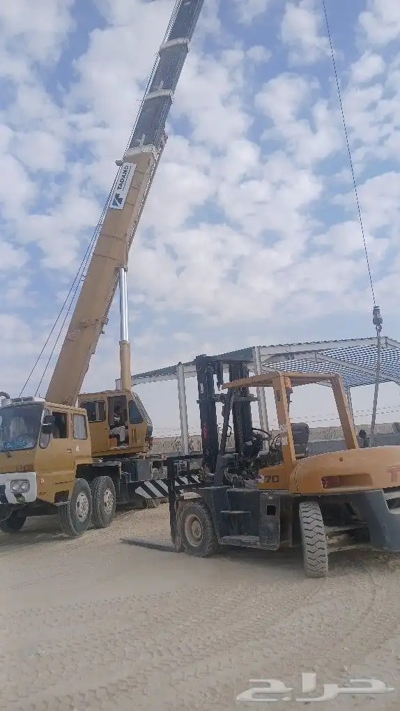 كرين ونش فوركلفت رافعات شوكيه للايجار 8