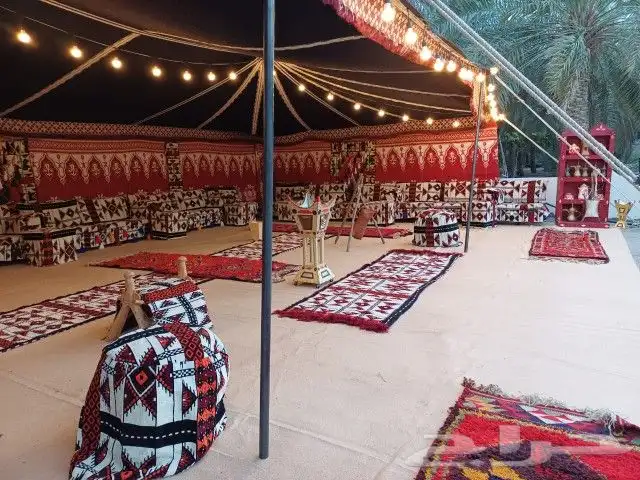 تأجير خيام ابيه خيام بيت شعر دفيات كراسي ملكي كراسي جلد.مخمل 7