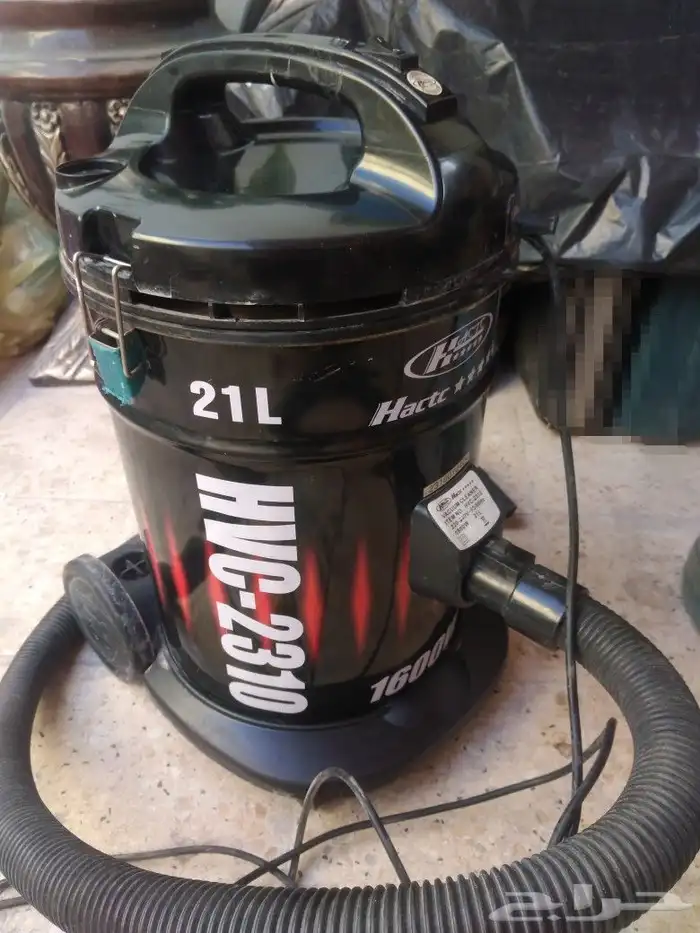 مكنسة كهرباء مستخدم جاف 1600W. 21L 2