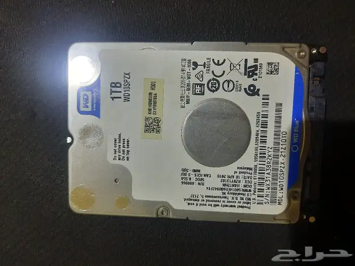 هارديسك WD HDD TB1شغال أخو جديد لا يوجد توصيل تم البيع 0