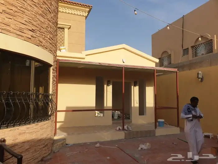 بناء مجالس وديكورات عوازل ترميم اصباغ حداده بديل خشب 10