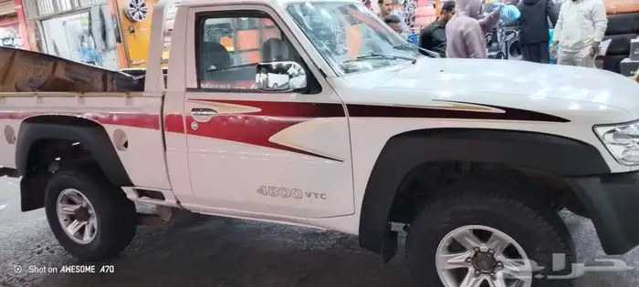 غطاء حوض نيسان باترول فتك مستعمل نظيف قطع شبك شمعات فيابر خط 17