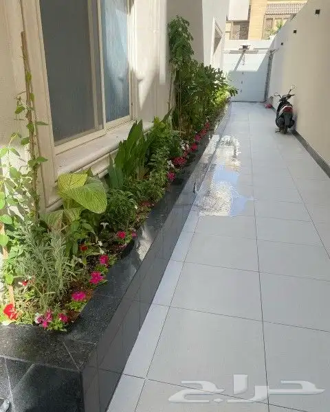 تنسيق حدائق شبكات ري زرعه احوض زرعه الثيل طبيعي 0