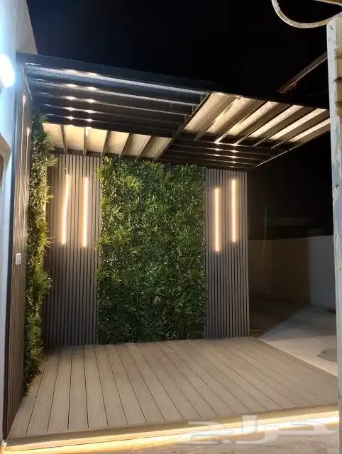 عشب جدارى ثرى دى   عشب أرضى  حدائق جملة 3