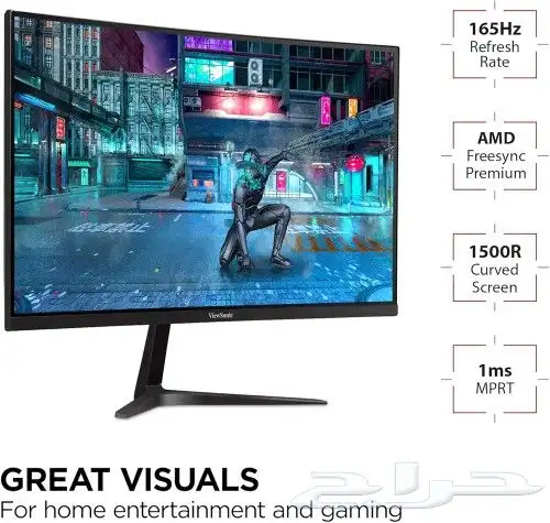 شاشة gaming viewsonic جديد 1