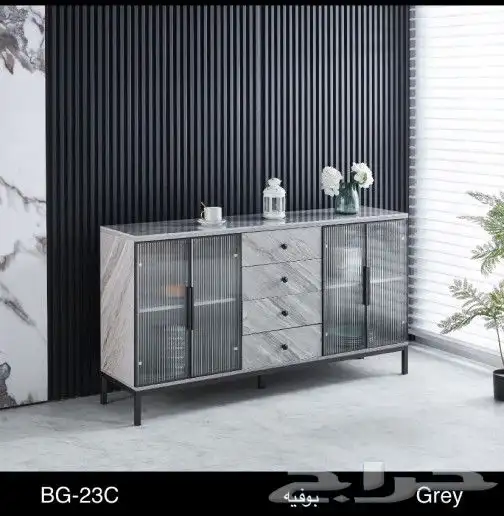 طاولة بوفيه خشب 4