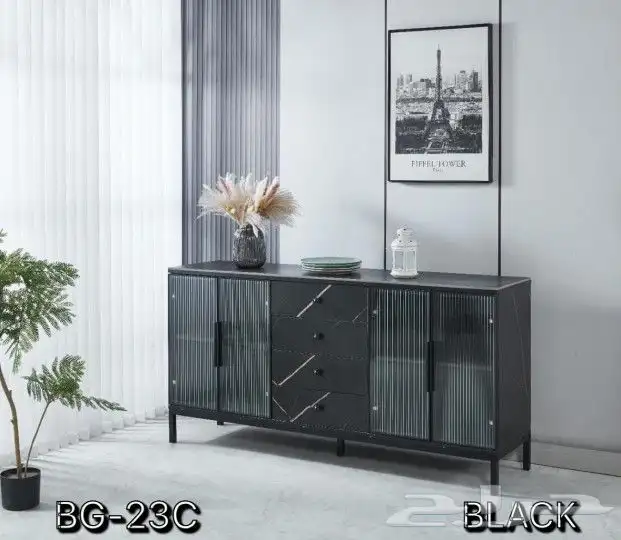 طاولة بوفيه خشب 1