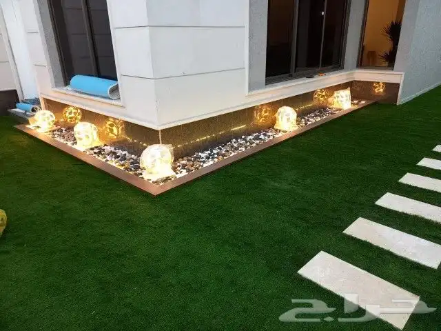 عشب جدارى ثرى دى   عشب أرضى  حدائق جملة 7