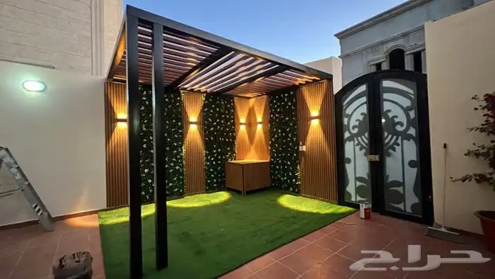 عشب جدارى ثرى دى   عشب أرضى  حدائق جملة 0