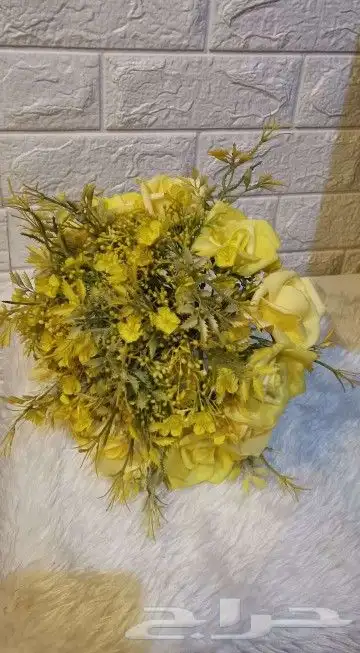 باقة ورد صناعيه 1