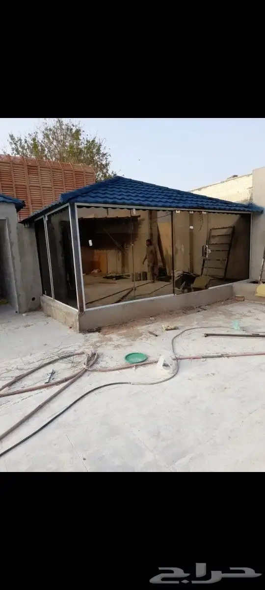 زجاج السيكوريت والشاورات والمريات وابواب زجاج 6