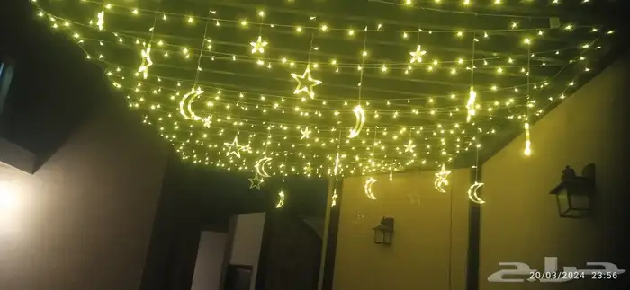 تاجير زينه رمضان المبارك هلال تركيب جميع انواع الزينه داخل و 9