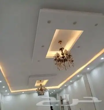 ديكورات جبس واصباغ داخلي وخارجي 2