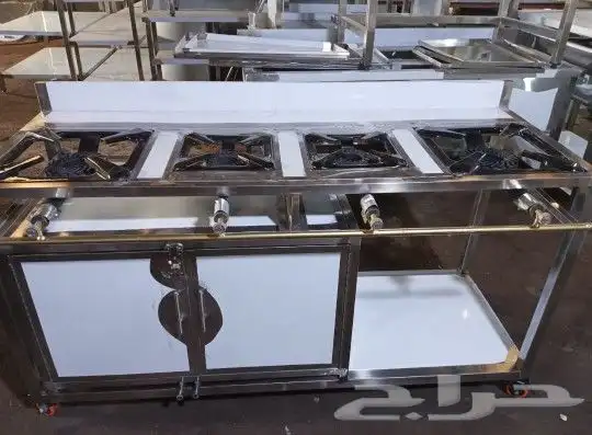 فرن مشوى معا القز عيون مركب طاج استيل دوار السعادة مطبق مقلى 15