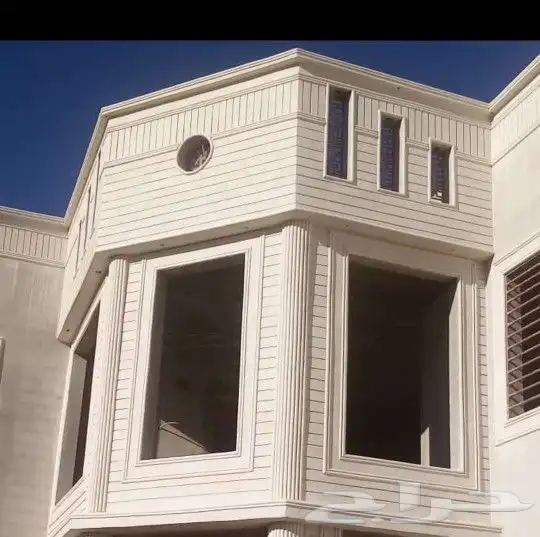 أعمال وجهات خارجيه كسر رخام اسباني ولياسه ملونه 8