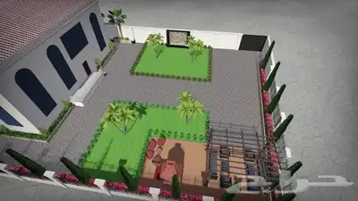 تصميم جلسات مظلات أحواش 3