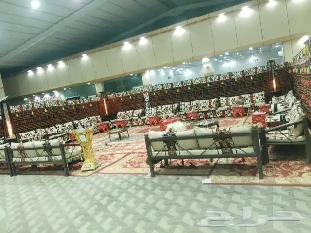 تأجير كنب ودفايات وجلسات شعبيه وكرسي وطاولات 0