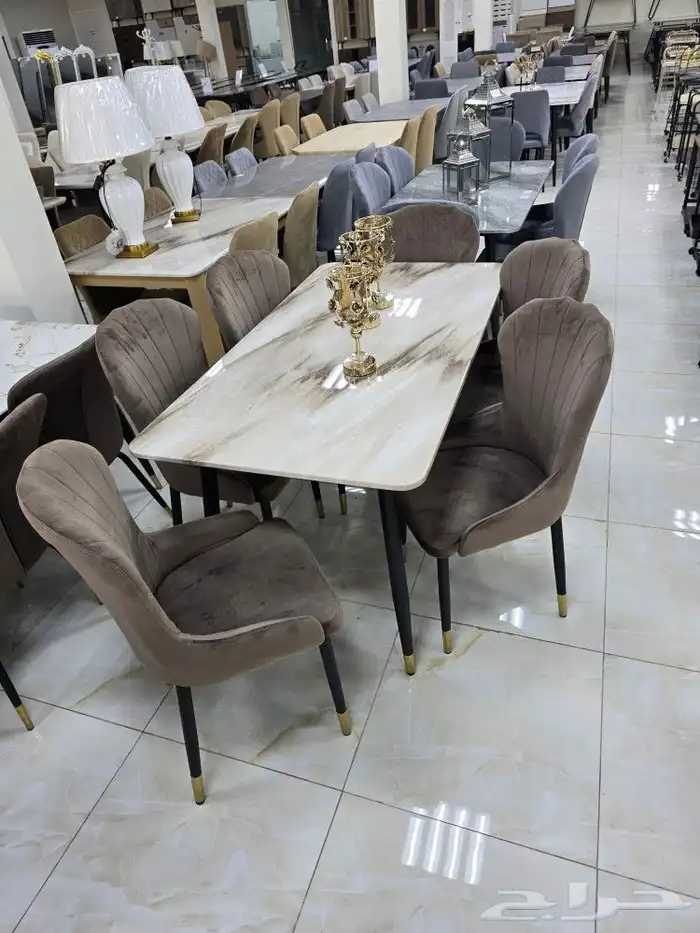 طاولات طعام ب أشكال جديده 8