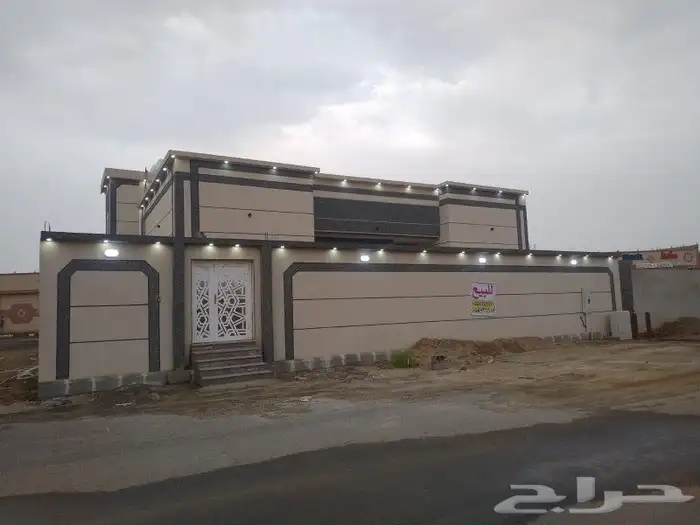 أعمال وجهات خارجيه كسر رخام اسباني ولياسه ملونه 18