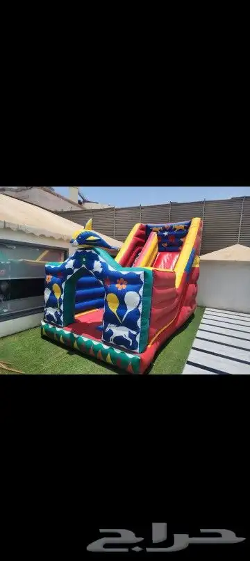 ايجار ملعب صابوني زحليق نطيطات جده مكه 16