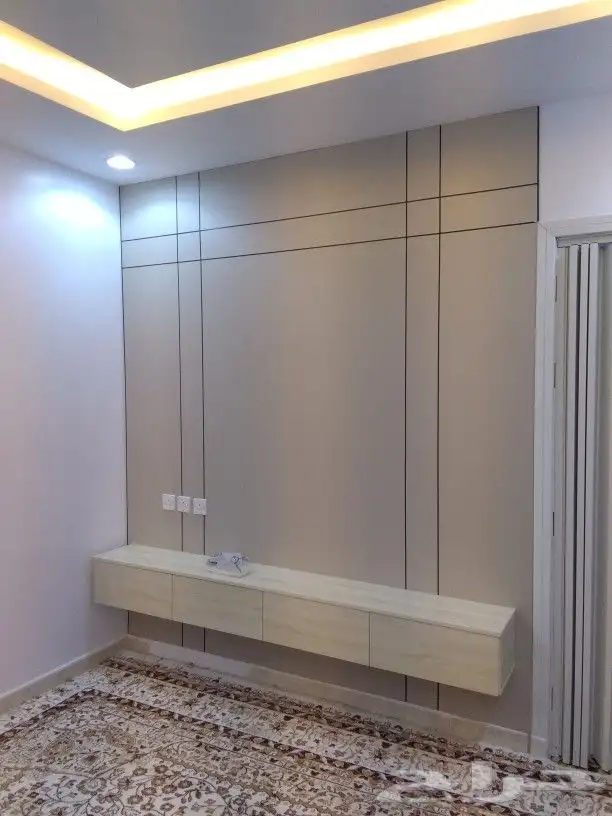 شيبورد وبديل خشب مداخل شاشات رفوف ديكورات حديثه 6