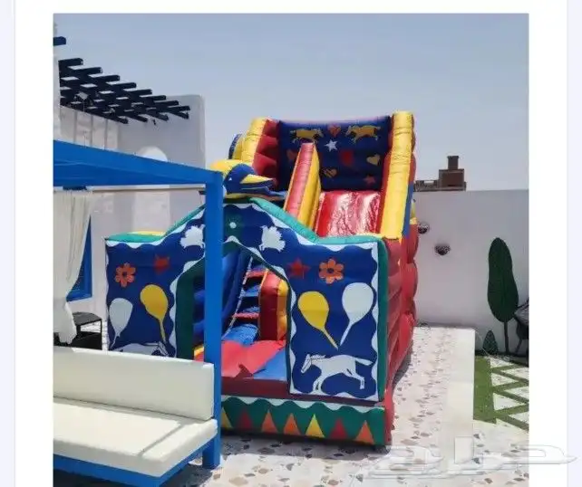 ايجار ملعب صابوني زحليق نطيطات جده مكه 13