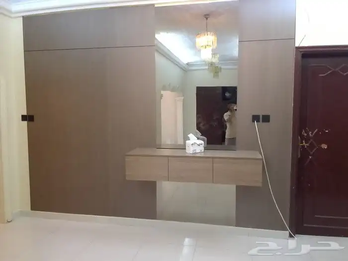 شيبورد وبديل خشب مداخل شاشات رفوف ديكورات حديثه 9